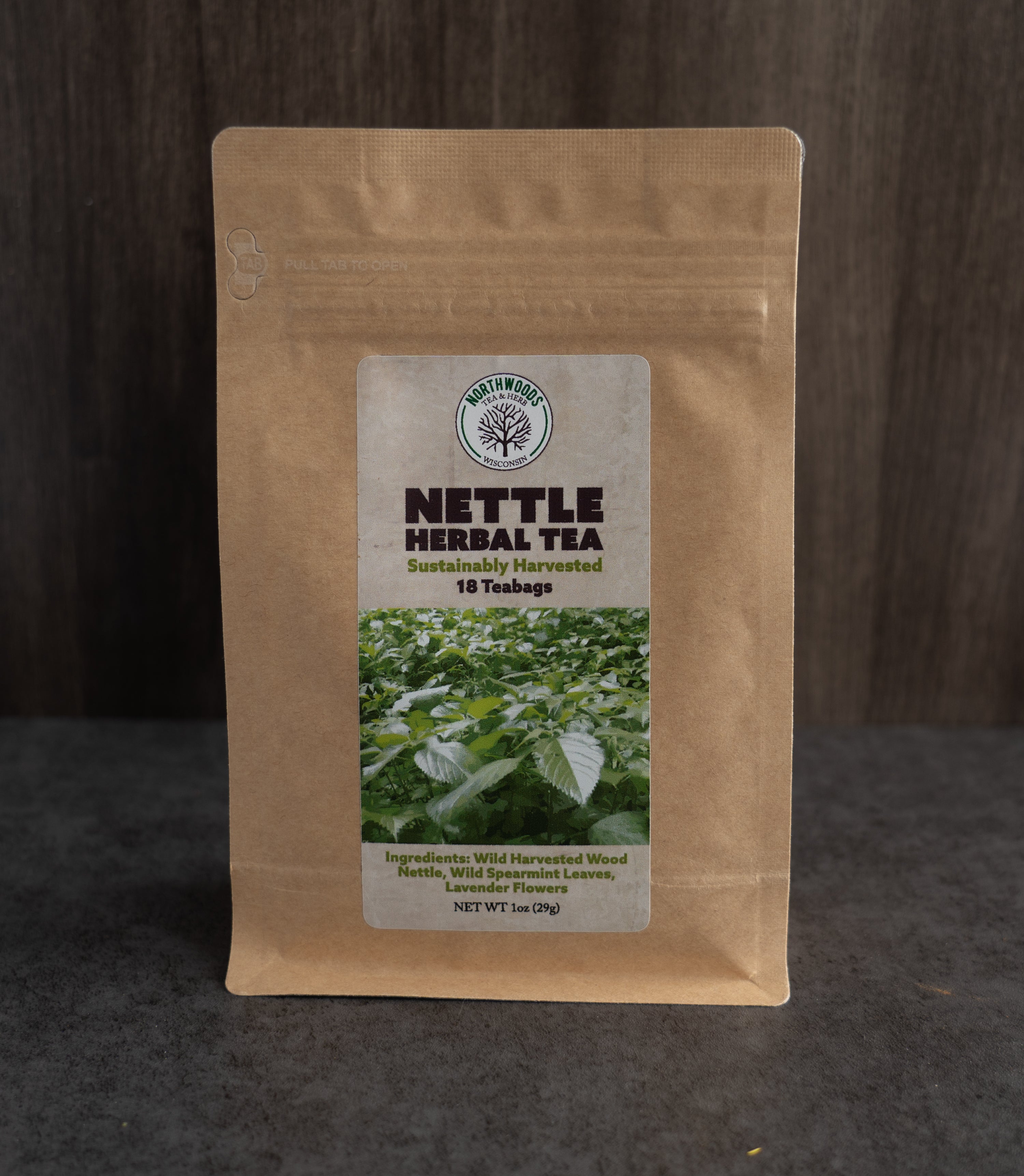 Nettle Tea with wild spearmint leaves and lavender – Northwoods