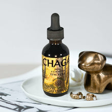 Load image into Gallery viewer, wild harvested chaga medicinal mushroom tincture