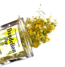 Load image into Gallery viewer, wild harvest dandelion root flower loose tea