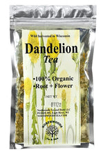 Load image into Gallery viewer, wild harvest dandelion root flower loose tea