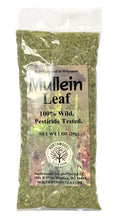 Load image into Gallery viewer, organic wild harvested mullein leaf tea loose pesticide tested
