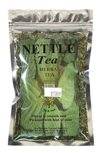 Load image into Gallery viewer, Organic wild harvested nettle loose leaf tea wood nettle wild mint & lavender