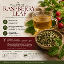 Load image into Gallery viewer, Raspberry Leaf Loose Tea
