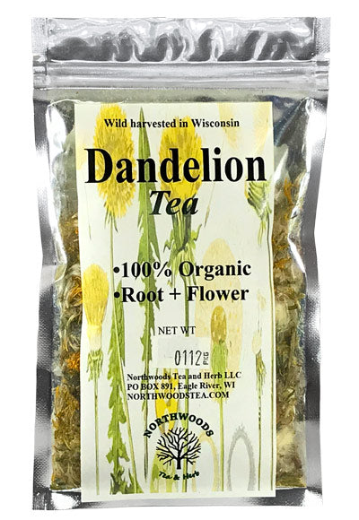 wild harvest dandelion root flower loose tea