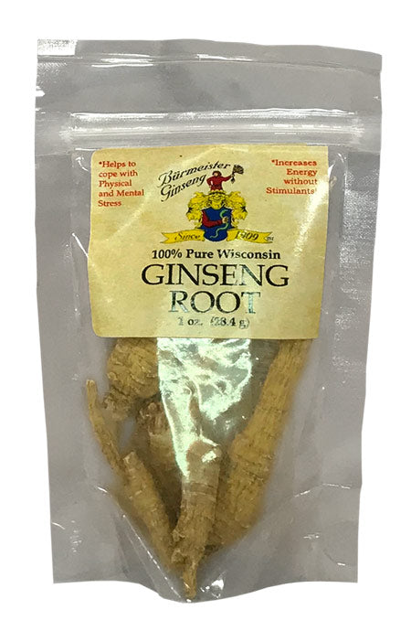 Pure Wisconsin Ginseng Root 1 oz.