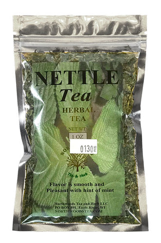 Organic wild harvested nettle loose leaf tea wood nettle wild mint & lavender