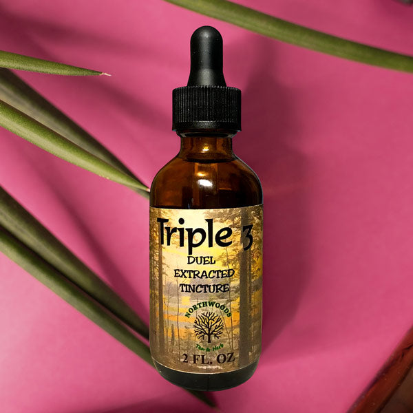 Triple 3 Tincture - Dual Extraction - Northwoods Tea & Herb