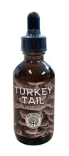Load image into Gallery viewer, Wild harvested Turkey Tail extract / tincture, water &amp; alcohol dual extraction, anti-cancer, anti-tumor, longevity
